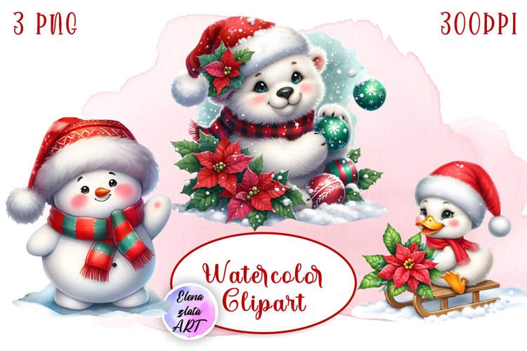 Merry Christmas Clipart Image 9