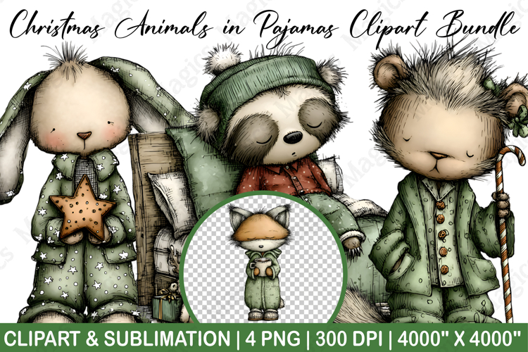 Santa Christmas Clipart Image 16