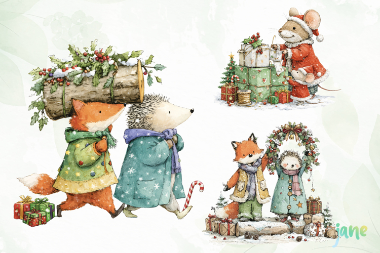 Christmas Animals PNG