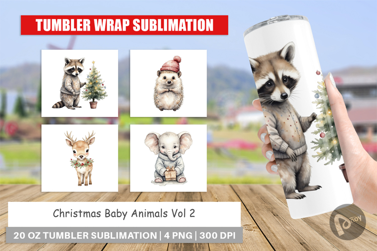 Christmas Tumbler Wrap Image 8