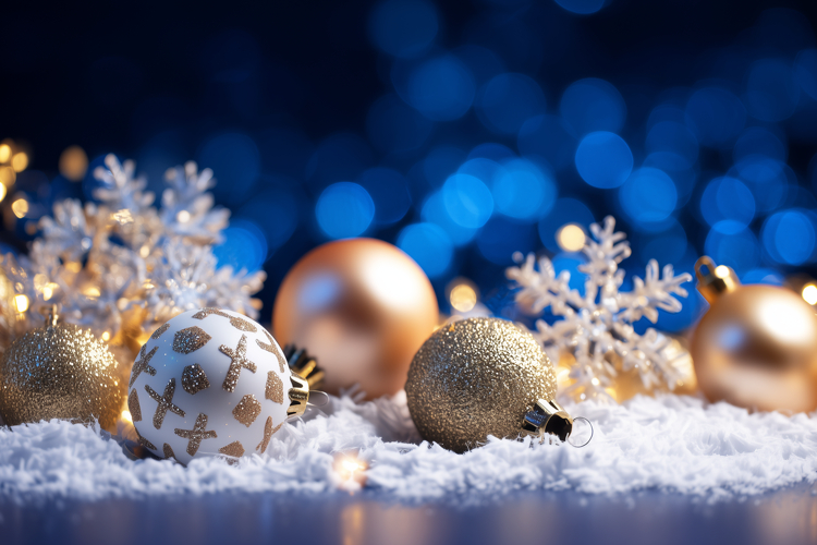 Gold Christmas Background Image 18