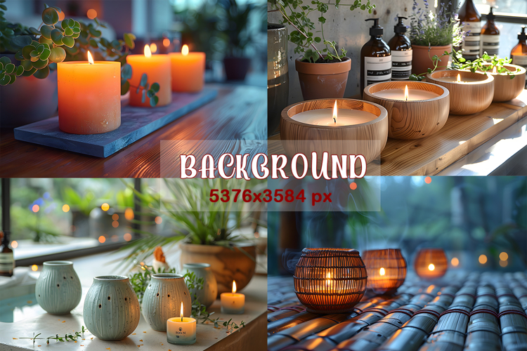 Christmas Background Mock Up Photo