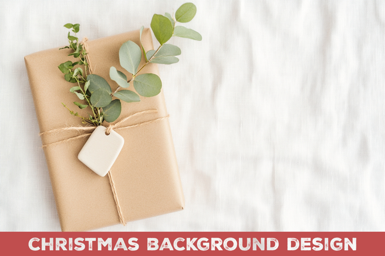 Christmas background. Christmas Mockup Background Design