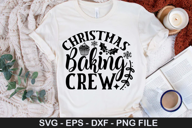 Christmas Baking Crew SVG - Christmas Design