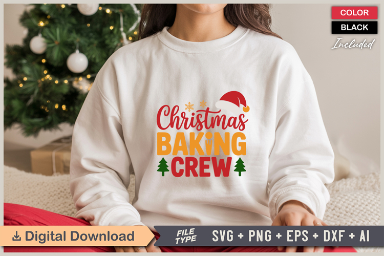 Christmas Baking Crew SVG | Christmas SVG | Holiday SVG