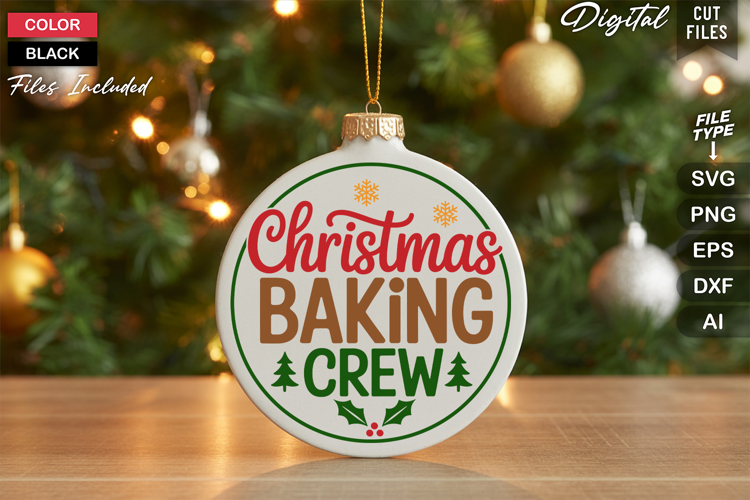 Funny Christmas Ornament Svg