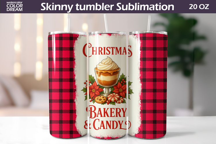 Christmas Cocoa Tumbler | Christmas Bakery And Candy