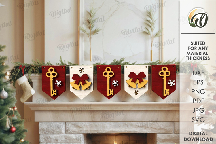 3D Christmas SVG Image 10