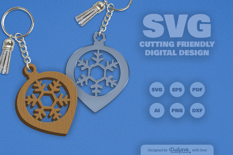 Acrylic Keychain SVG Image 8