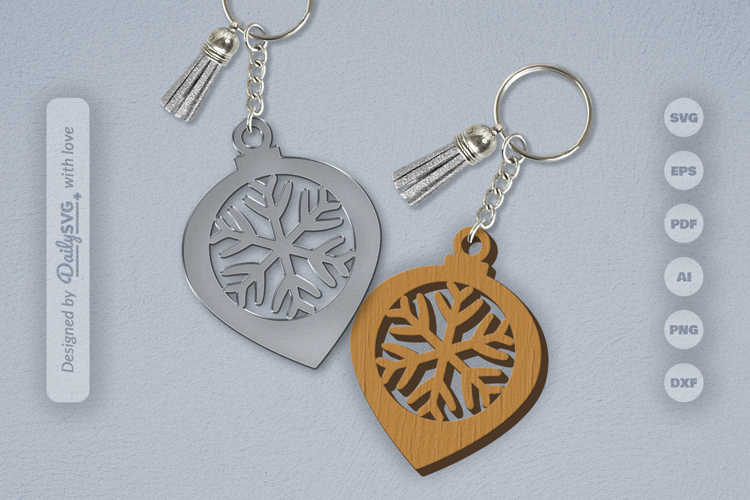 Acrylic Keychain SVG Image 6