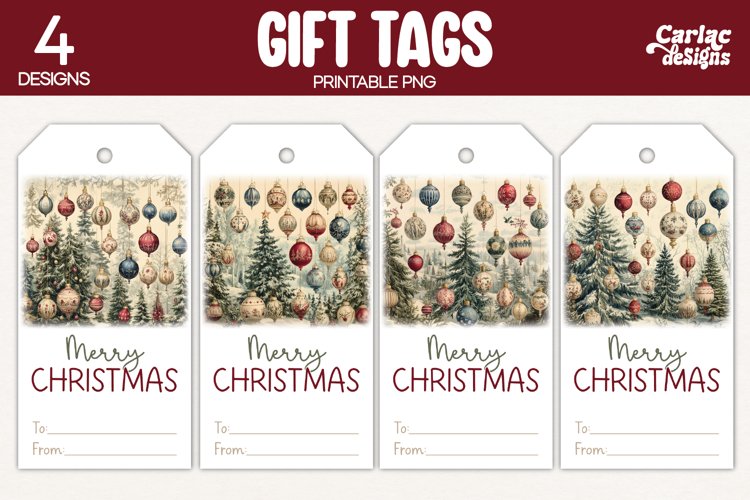 Christmas Tag Printable Image 5