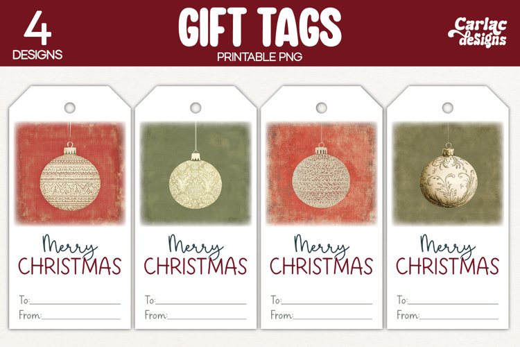 Christmas Tag Printable Image 20