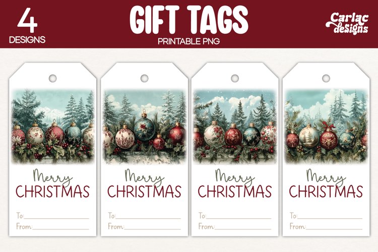 Christmas Tag Printable Image 2