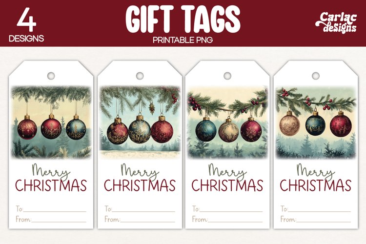 Christmas Tag Printable Image 4