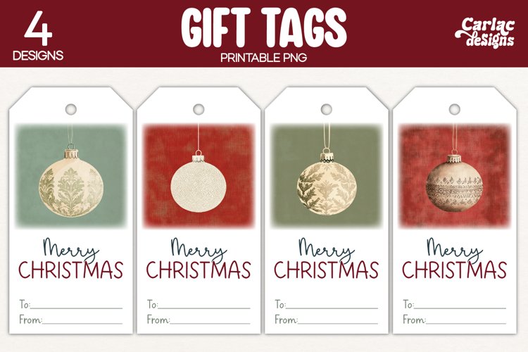 Christmas Tag Printable Image 21