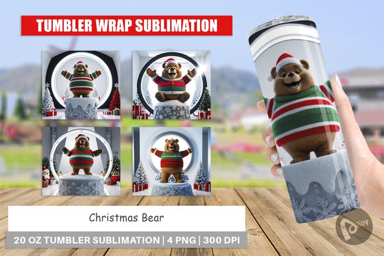 Christmas Tumbler Wrap Image 24