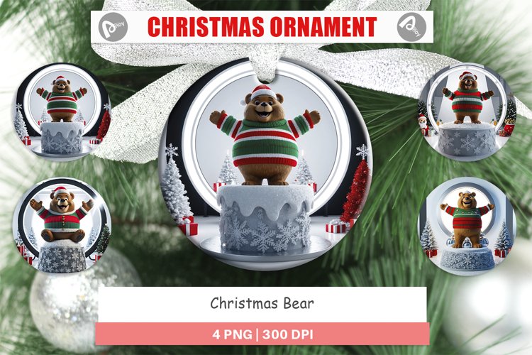 Christmas Ornaments Christmas Bear