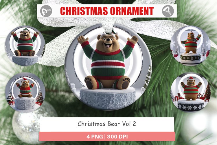Christmas Ornaments Christmas Bear