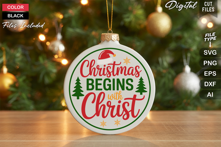 Funny Christmas Ornament Svg Image 7