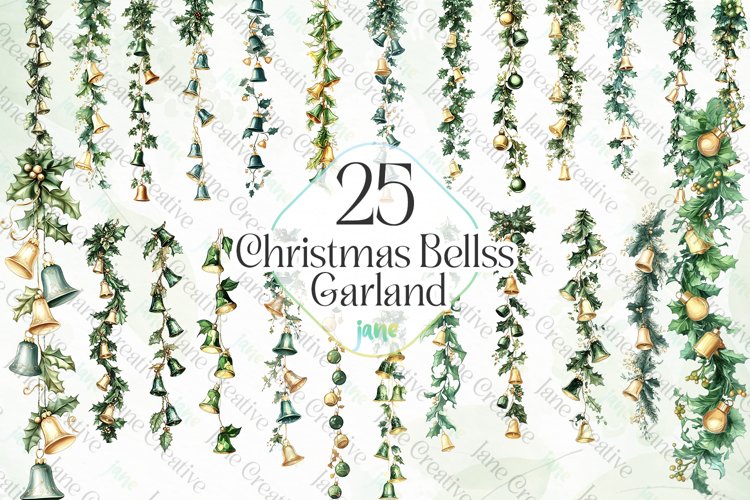 Christmas Bells Clipart Image 6
