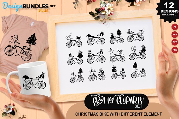 Bicycle Clipart Image 8
