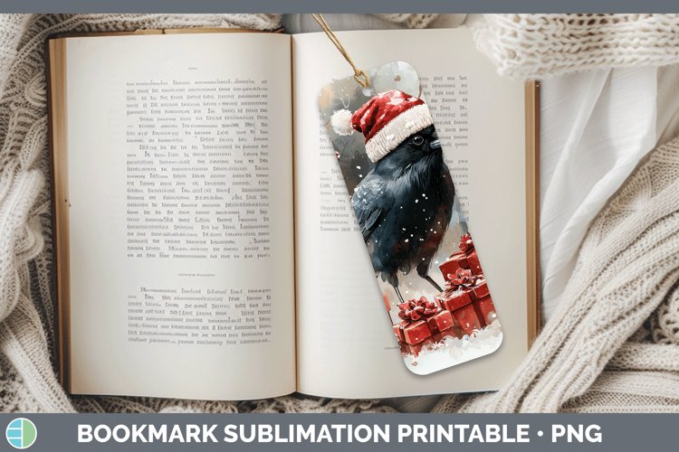Printable Christmas Bookmark Image 24