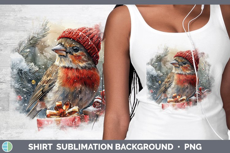 GorgeousChristmas Birds 01 Shirt design.