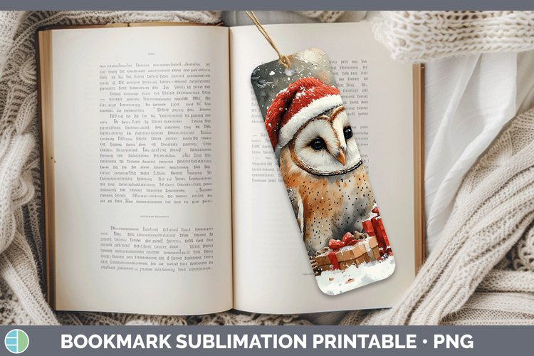 Printable Christmas Bookmark Image 3
