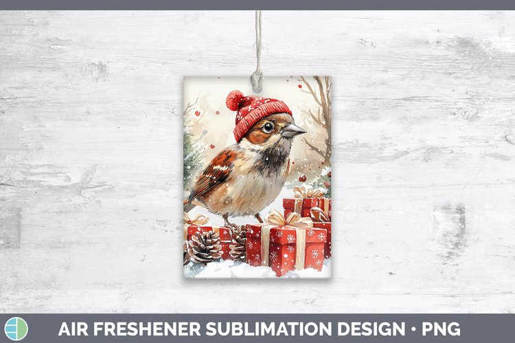 GorgeousChristmas Birds 01 Air Freshener design.