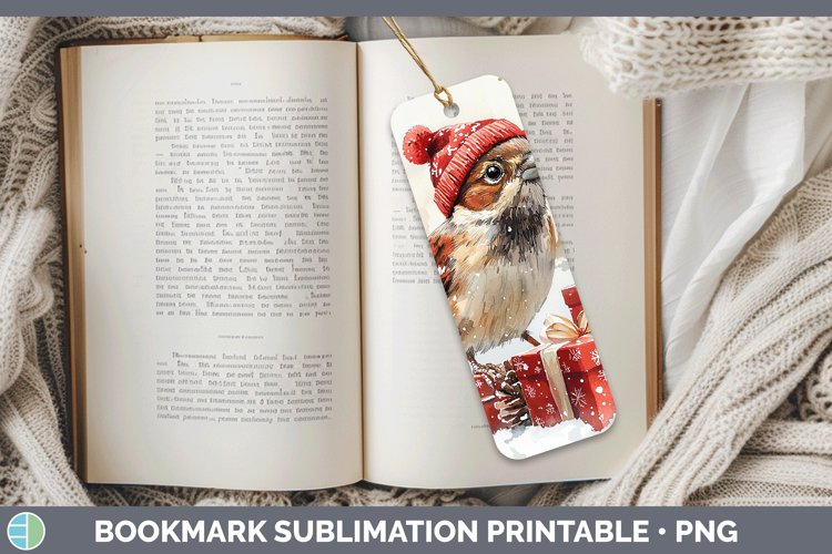 Printable Christmas Bookmark Image 19