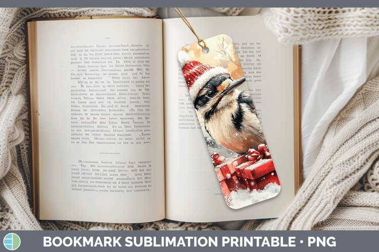 Printable Christmas Bookmark Image 3