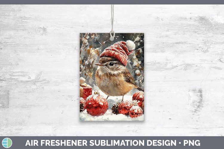 GorgeousChristmas Birds 01 Air Freshener design.