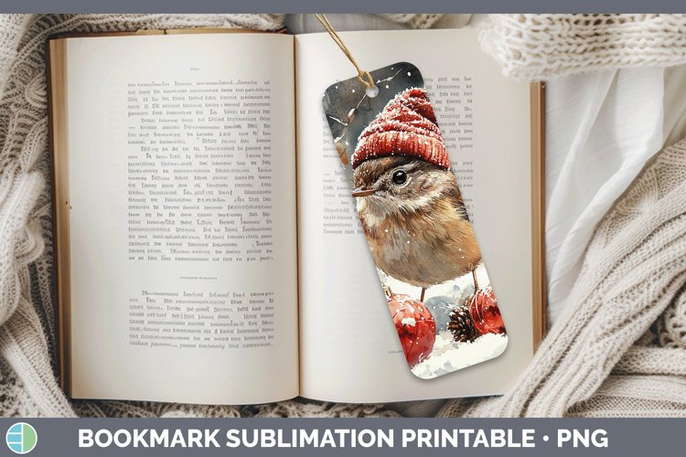 Printable Christmas Bookmark Image 17