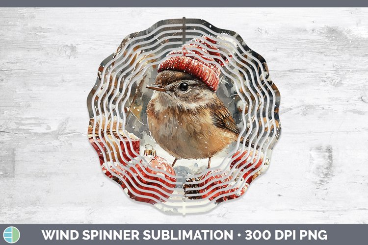 GorgeousChristmas Birds 01 Wind Spinner design.