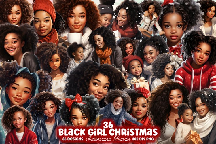Black Girl Clipart Image 15