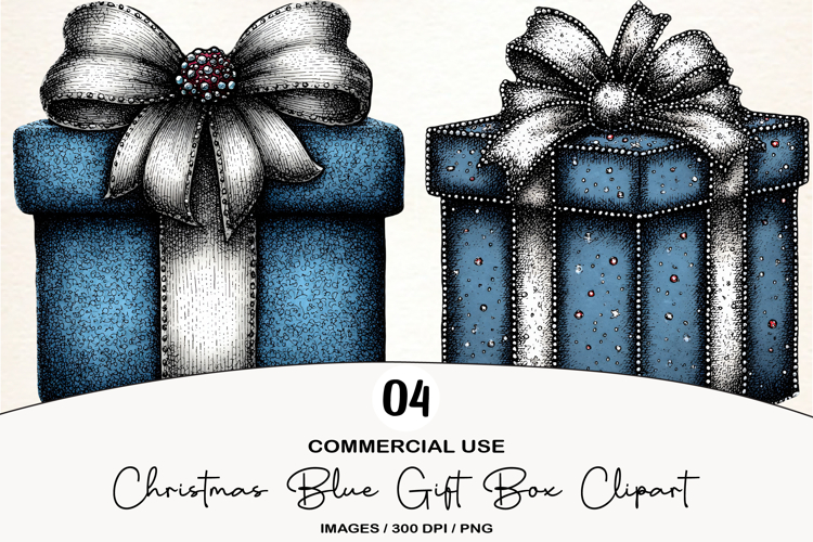 Gift Box Clipart Image 24