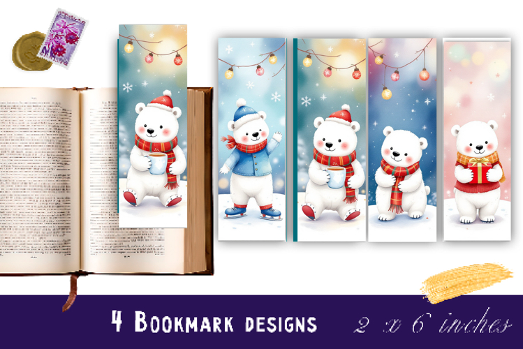Printable Christmas Bookmark Image 3