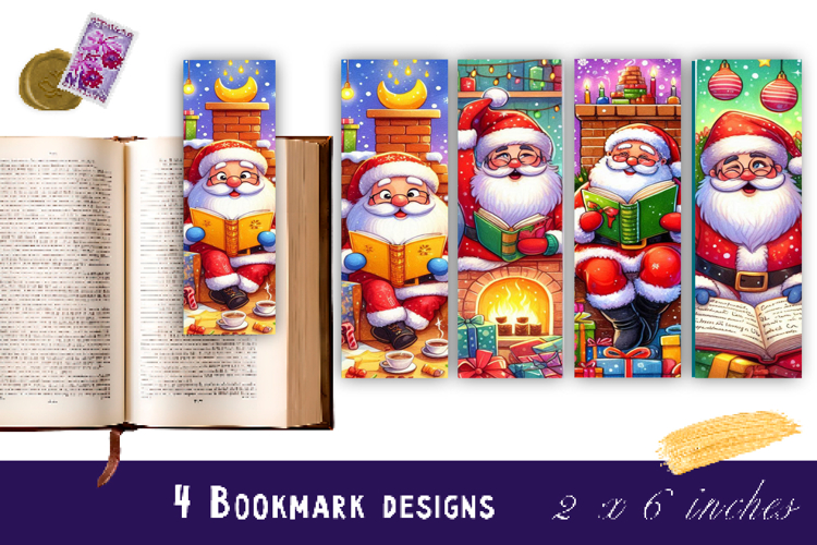 Printable Christmas Bookmark Image 4