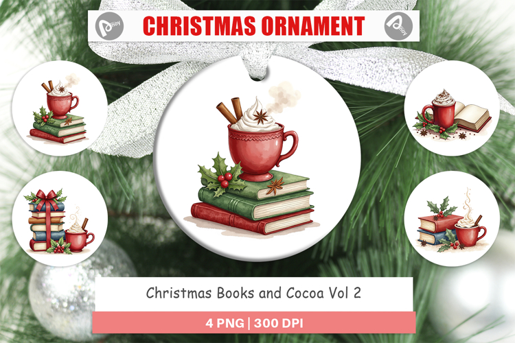 Christmas Ornament Sublimation Designs Image 9