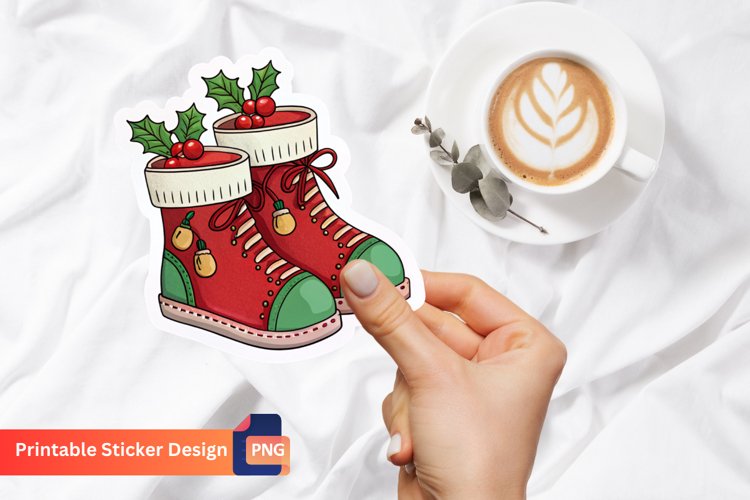 Christmas Stocking Clipart Image 5