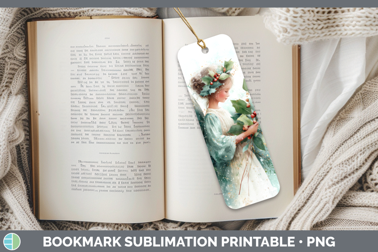 Printable Christmas Bookmark Image 20