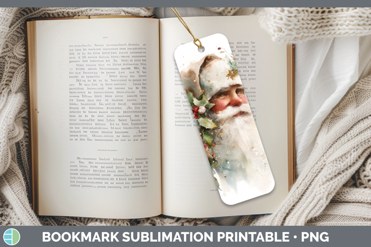 Printable Christmas Bookmark Image 17