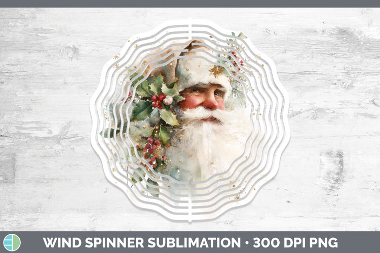 GorgeousChristmas Botanicals Wind Spinner design.