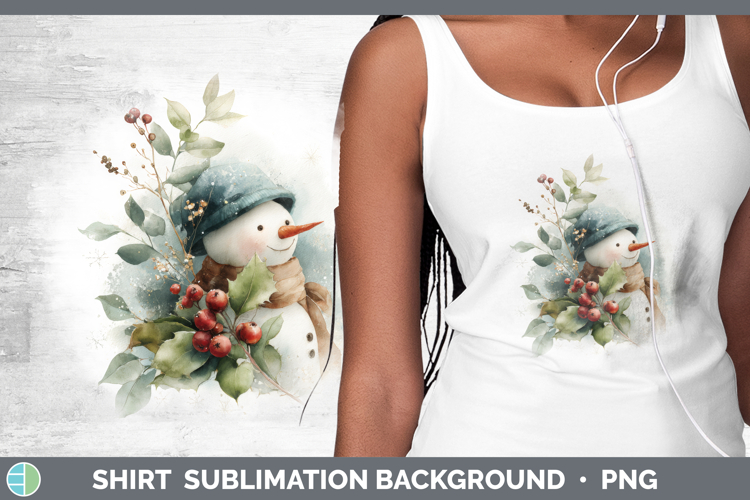 Snowman Background