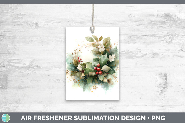 GorgeousChristmas Botanicals Air Freshener design.