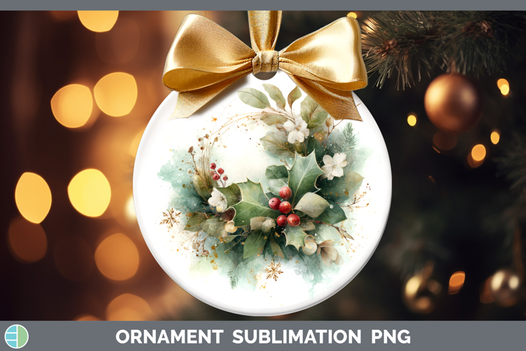 Christmas Ornament Sublimation Designs Image 4