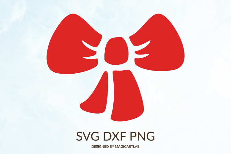 Christmas Bow SVG|Bow Stencil Cut File