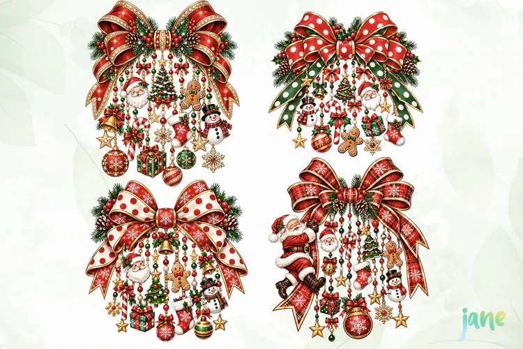 Christmas Bow PNG