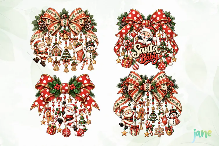 Christmas Bow PNG