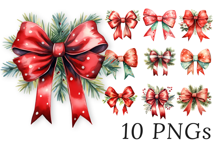Christmas Bow PNG